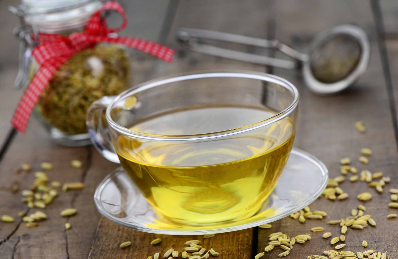Durchfall abends und nachts, Tasse Fencheltee