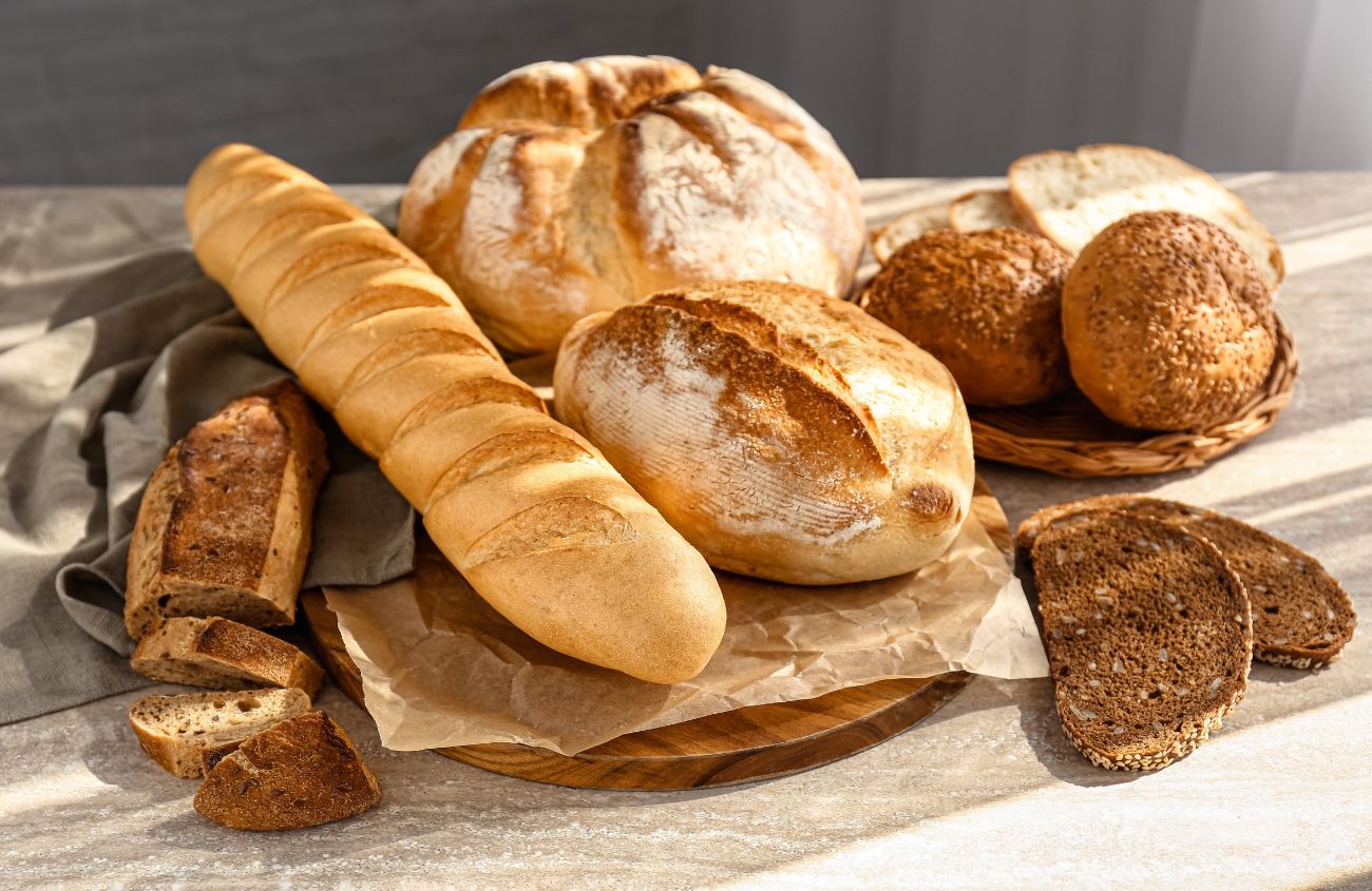 Hafemilch-Unverträglichkeit: Verschiedene Brote und Brötchen