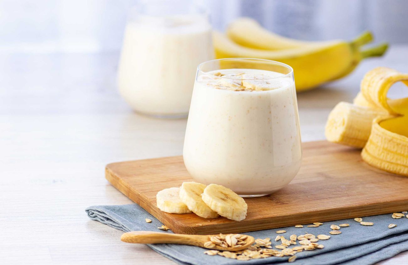Rezept bei Speiseröhrenentzündung, Bananen-Smoothie