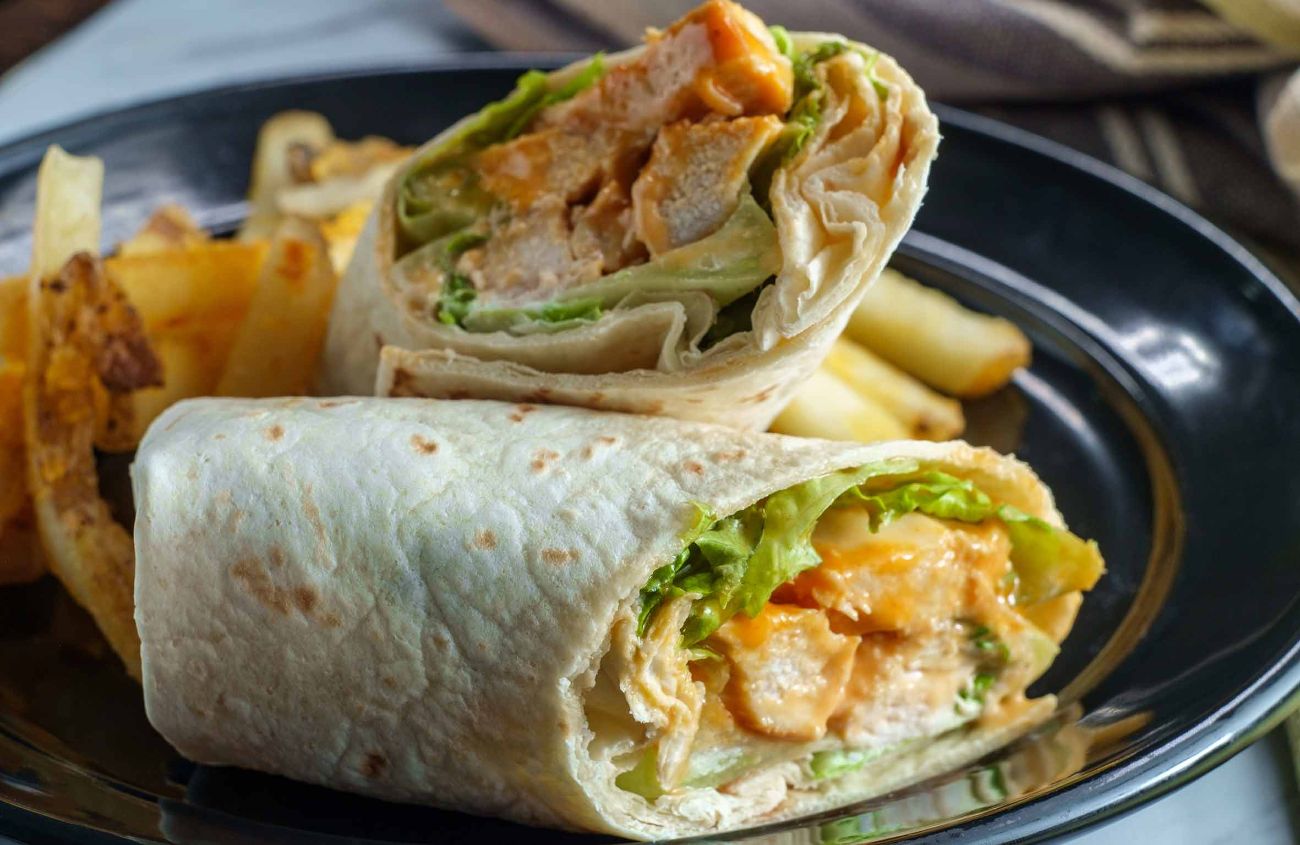 Rezepte gegen Übelkeit in der Schwangerschaft, Chicken-Wraps