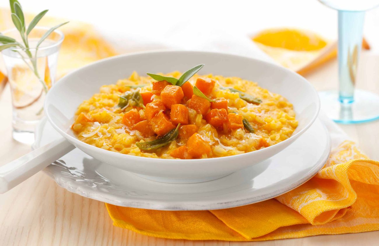 Rezepte gegen Übelkeit in der Schwangerschaft, Kürbisrisotto