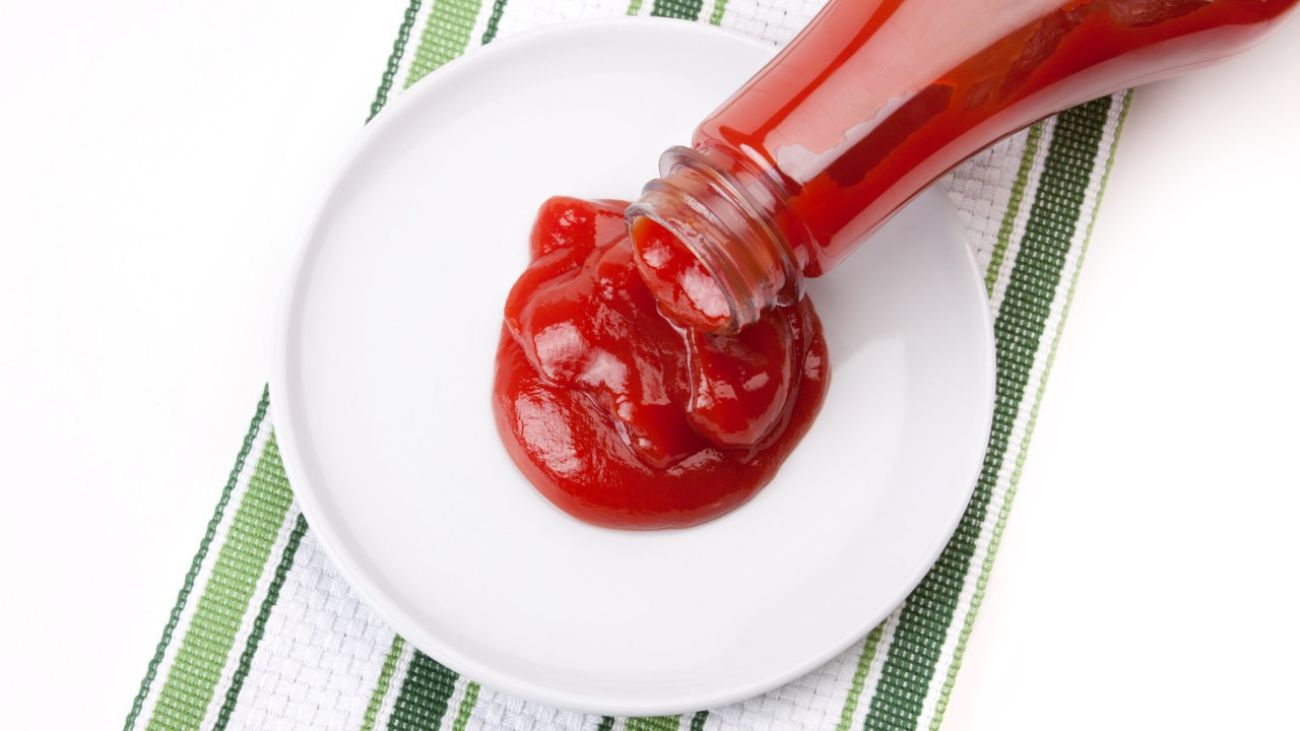 Zucker und Darmflora, eine Flasche Ketchup