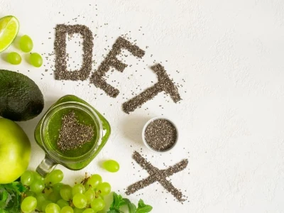 Detox mit grünen Lebensmitteln